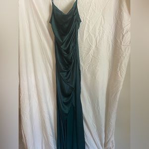 Long Emerald Dress
